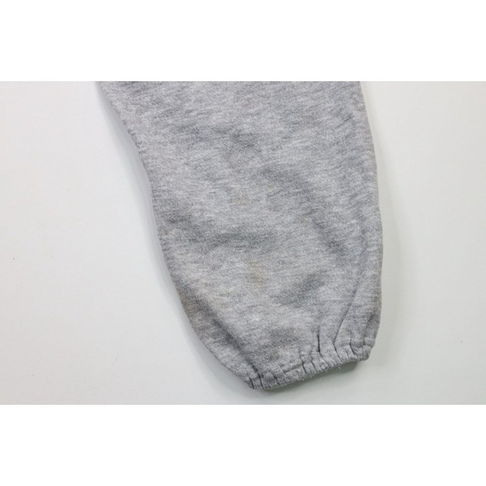 Vintage 70s Streetwear Mens Large Blank Gusseted Triblend Sweatpants Joggers USA - Picture 6 of 15